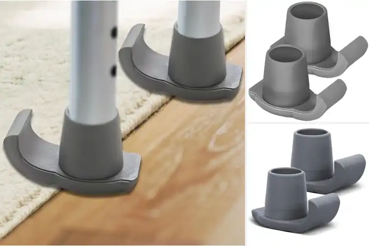 Detailed view of Best 2 Count Pack Glides: Smooth, Safe Walker Mobility