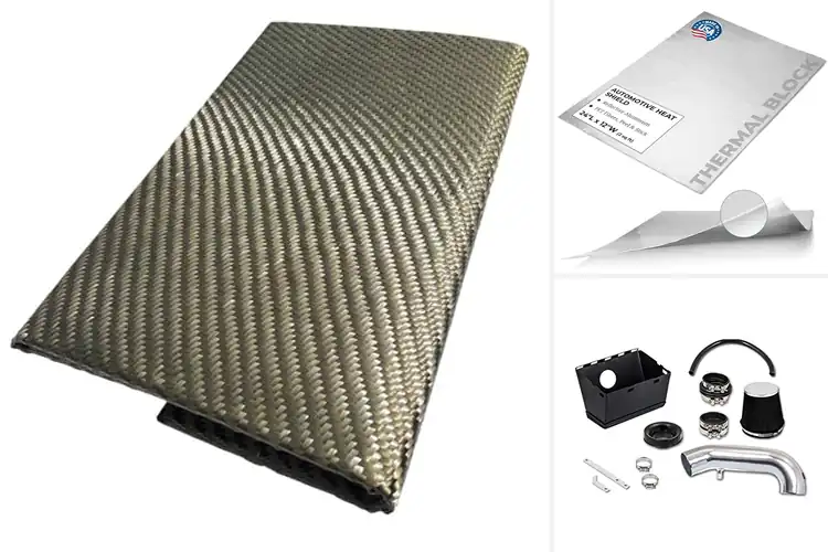 Detailed view of Best 5.7 Hemi Engine Heat Shields