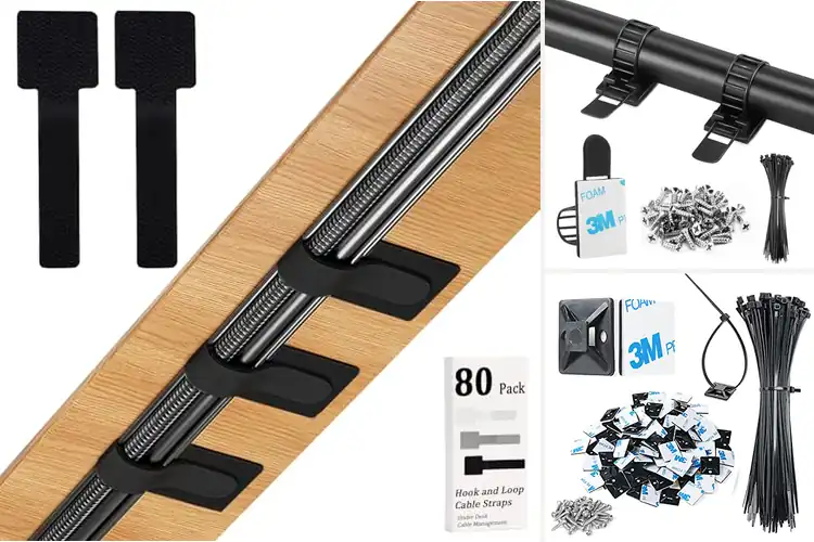 Detailed view of Best Adhesive Cable Straps