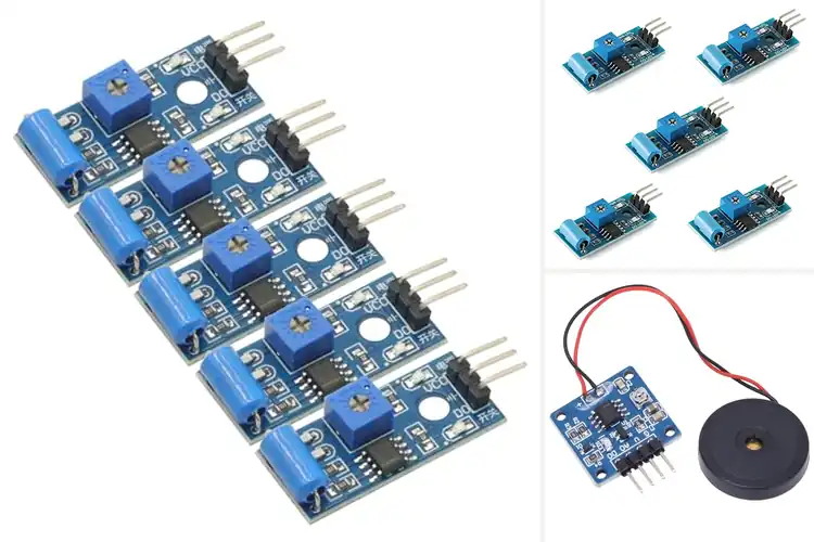 Detailed view of Best Anti Theft Vibration Sensor Modules