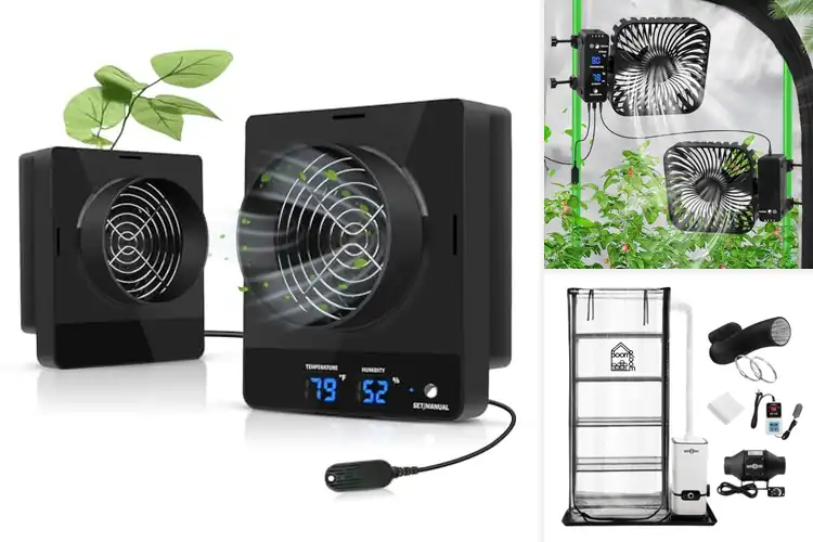 Detailed view of Best Auto Ventilation Mushroom Tents