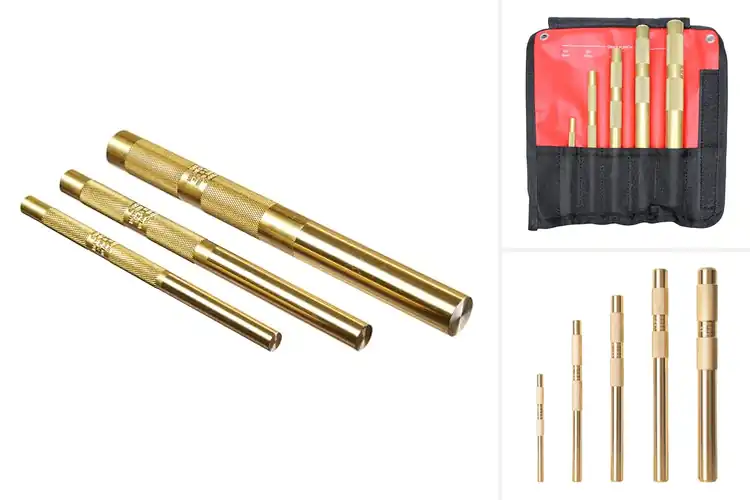 Detailed view of Best Brass Drift Punch Sets