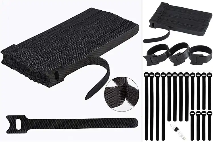 Detailed view of Best Cable Management Straps: Top 10 Picks for a Tidy Space