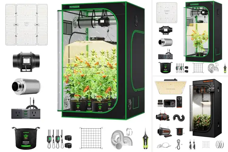 Detailed view of Best Complete Grow Tents