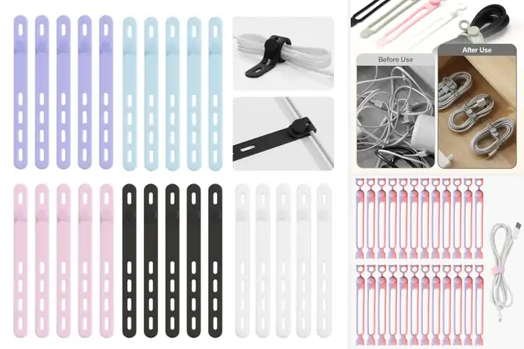 Detailed view of Best Cord Bundling Solutions For Workspace