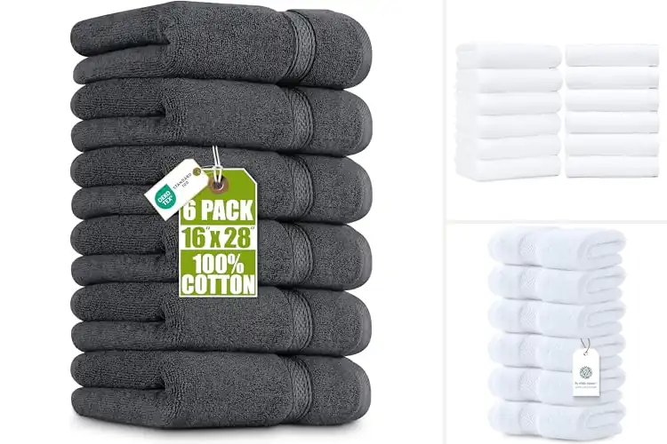 Detailed view of Best Cotton Hand Towels