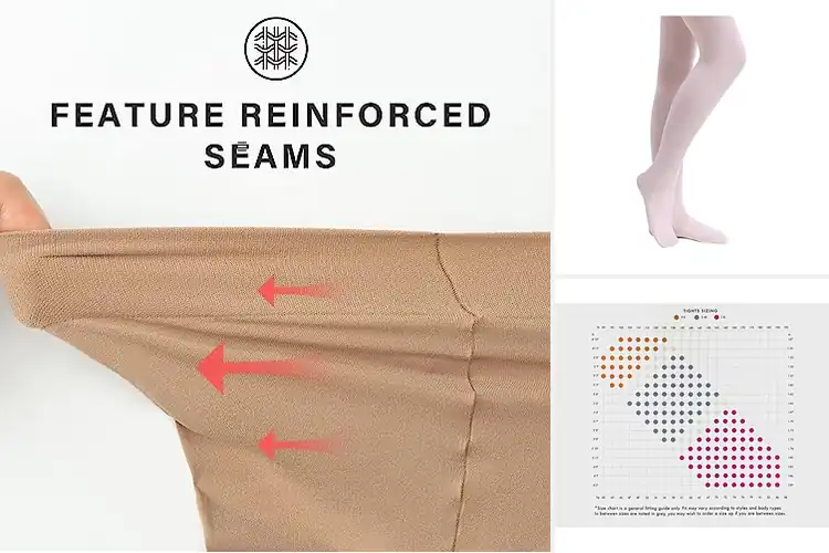 Detailed view of Best Dance Tights