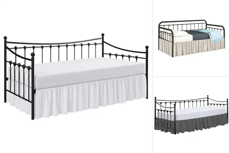 Detailed view of Best Daybed Skirt With Ruffles