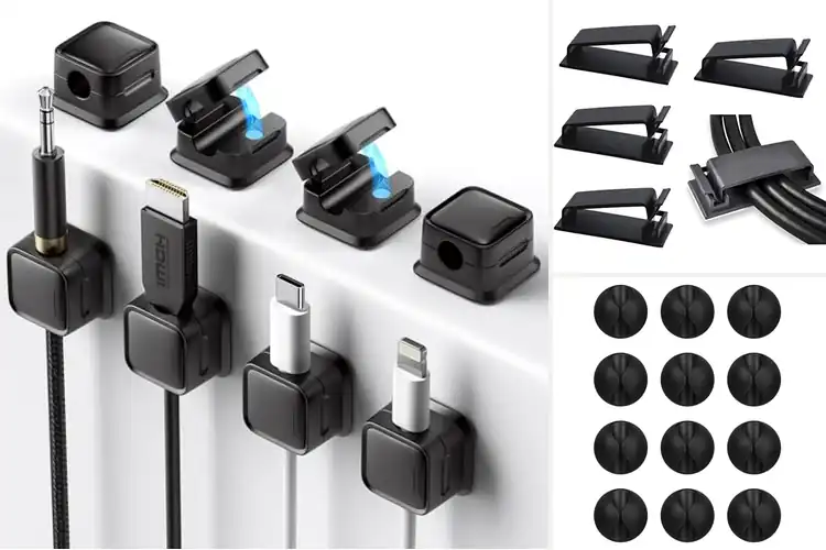 Detailed view of Best Desk Cable Clips: Top 10 Picks for a Tidy Workspace