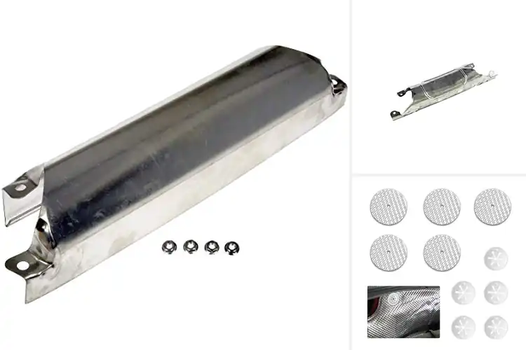 Detailed view of Best Dodge Jeep Exhaust Heat Shields