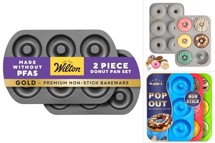 Detailed view of Best Donut Pan Baking Set: Bake Perfect Donuts Effortlessly