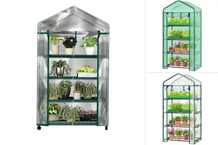 Detailed view of Best Four Tier Indoor Greenhouses