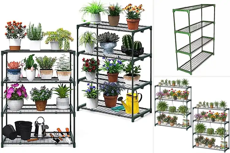 Detailed view of Best Greenhouse Shelving Systems