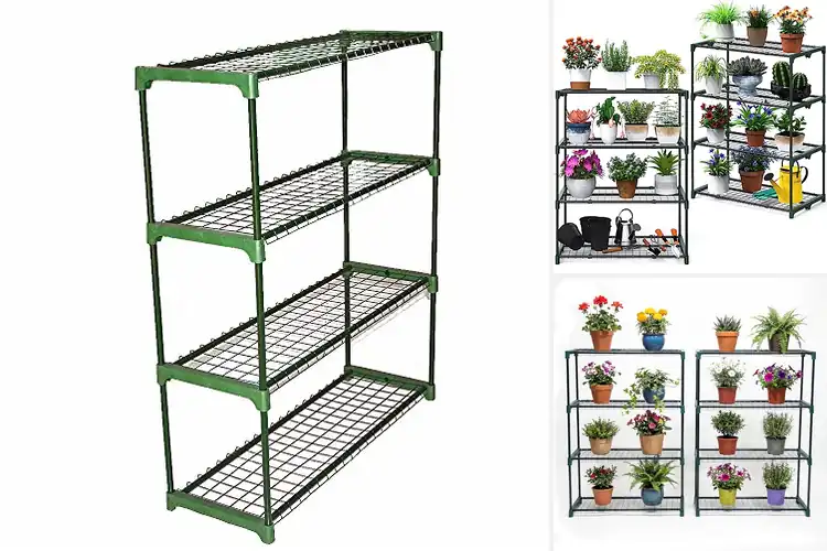 Detailed view of Best Greenhouse Shelving Units