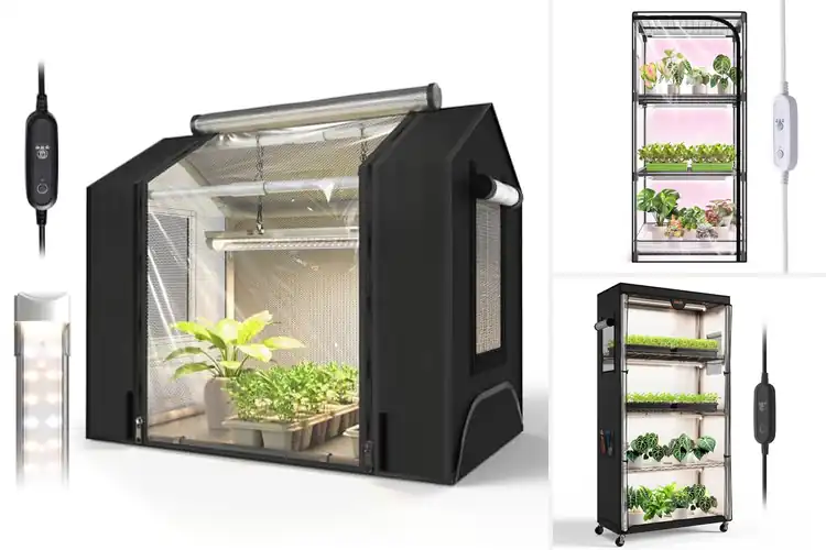 Detailed view of Best Grow Tent With Timed Grow Light