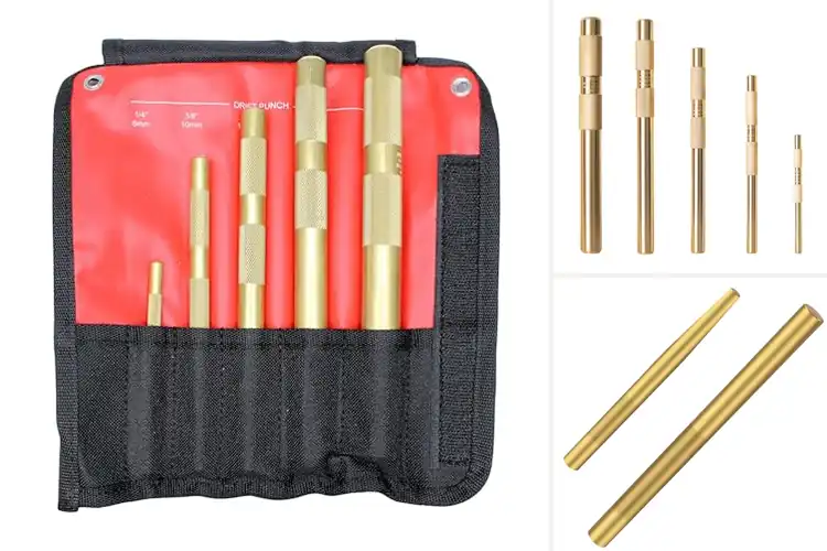 Detailed view of Best Heavy Duty Brass Punches