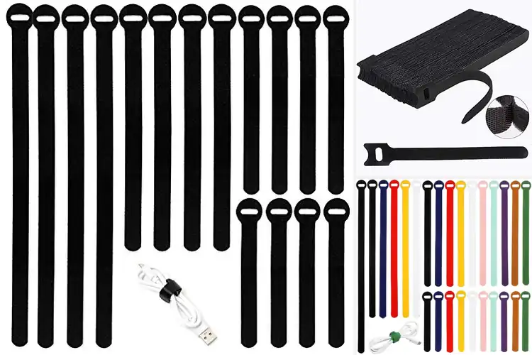 Detailed view of Best Hook And Loop Ties: Top 10 Picks for a Tidy Space