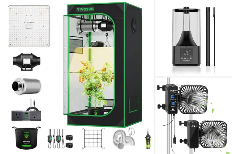 Detailed view of Best Humidity Controlled Grow Tent