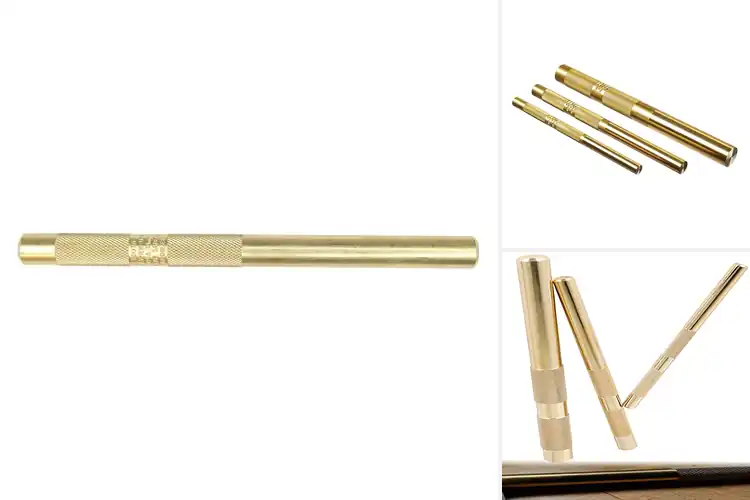Detailed view of Best Knurled Brass Drift Punches