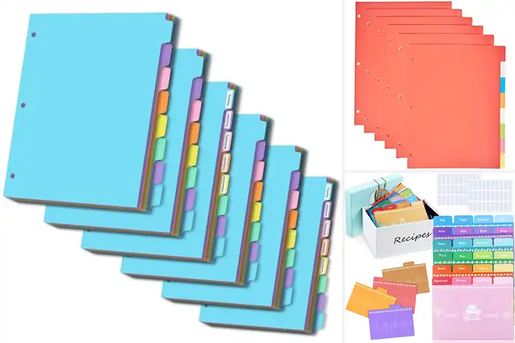 Detailed view of Best Labeled And Unlabeled Dividers