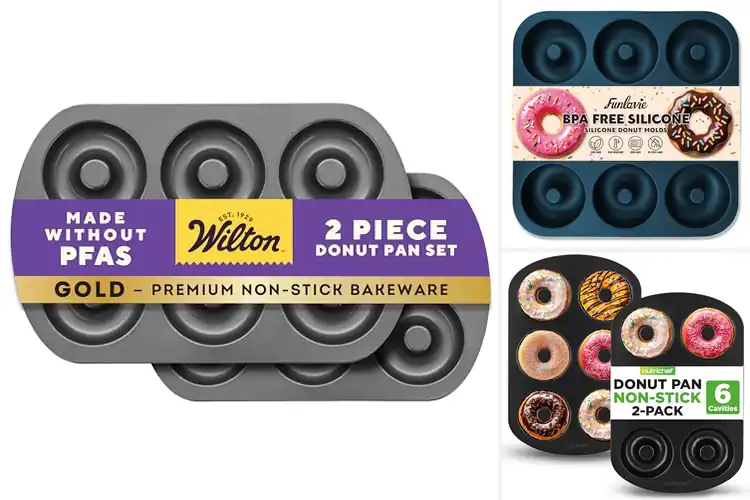 Detailed view of Best Large Capacity Donut Pan: Bake More, Effortlessly