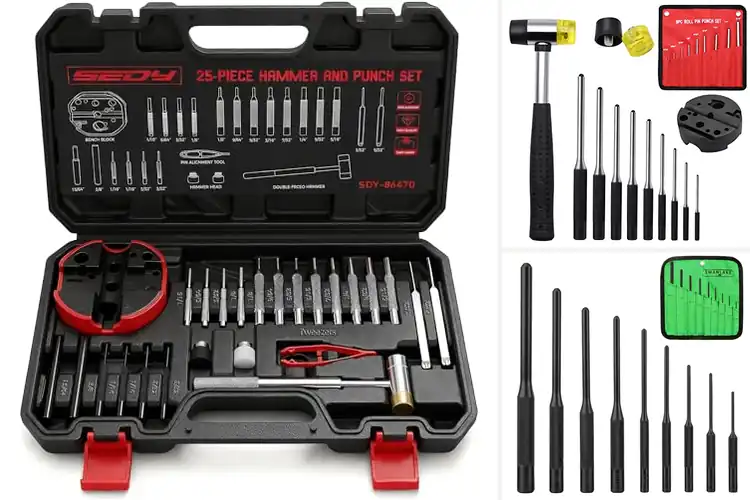 Detailed view of Best Machinery Repair Punch Sets
