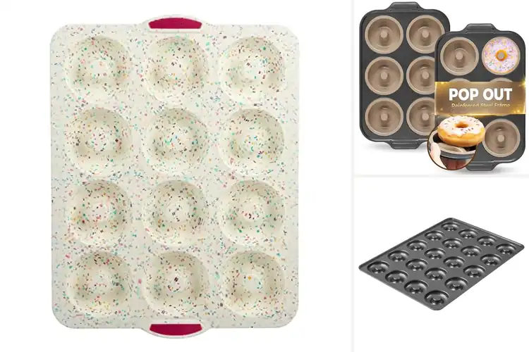 Detailed view of Best Mega-Size Donut Pans for Big, Smooth Baking Success