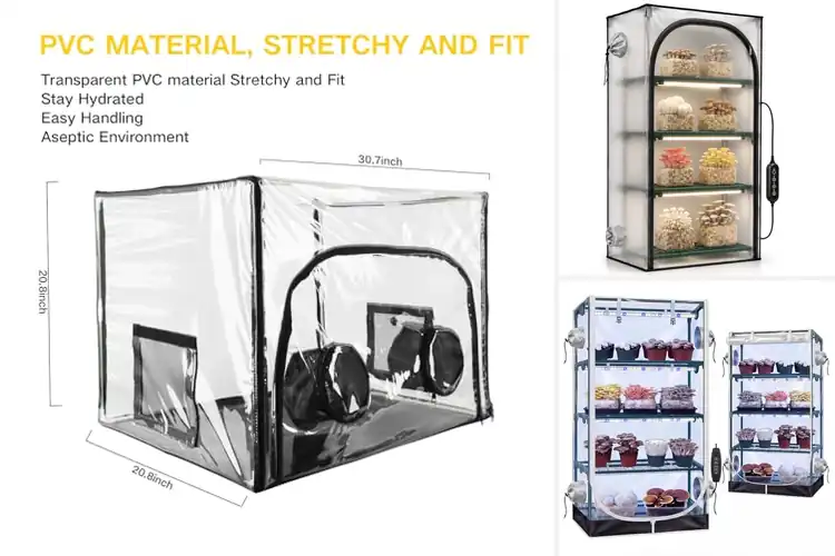 Detailed view of Best Monotub Tents: Top 10 Picks for Your Mushroom Garden