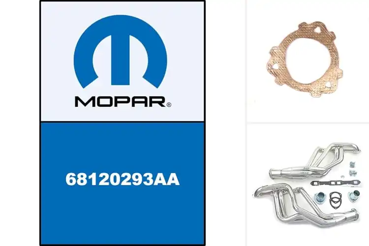 Detailed view of Best Mopar Exhaust Components