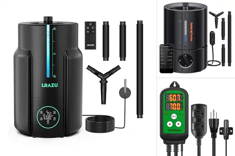 Detailed view of Best Mushroom Humidifier Compatible Tent