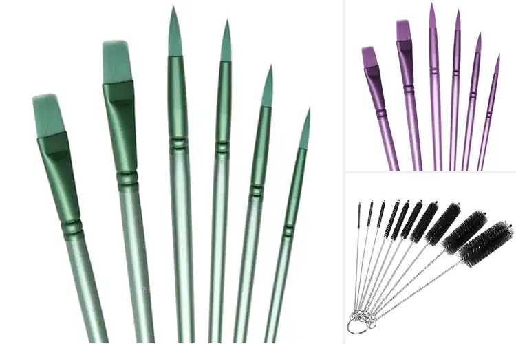 Detailed view of Best Nylon Brush Sets for Smooth, Pro Results