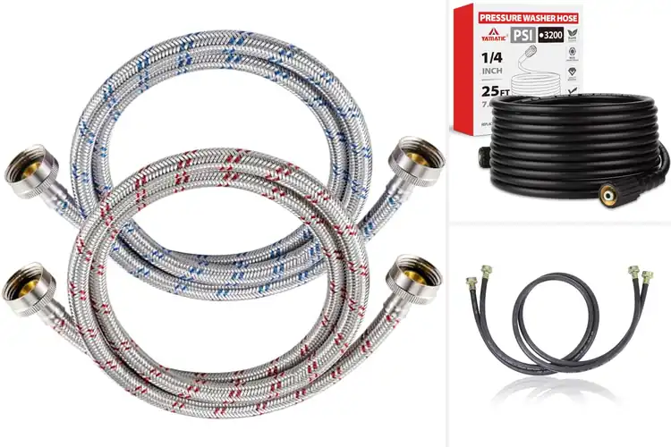 Detailed view of Best OEM Washer Hoses