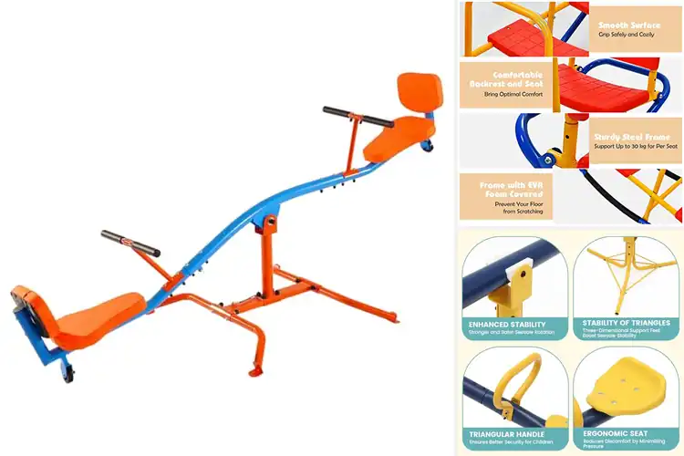Detailed view of Best Outdoor Seesaws: Top 10 Picks for Backyard Fun