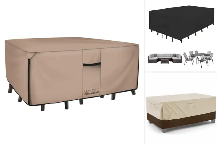 Detailed view of Best Patio Table Covers: Protect Your Outdoor Space Easily