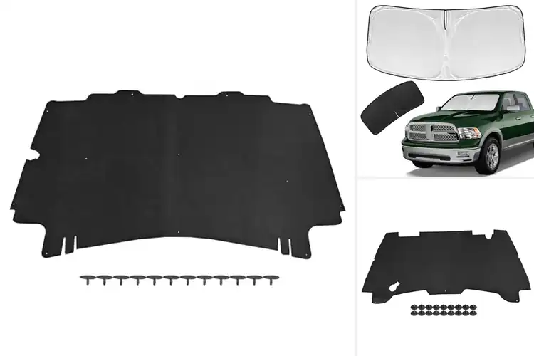 Detailed view of Best Ram Truck Heat Shields: Cool, Quiet, Comfy Drive