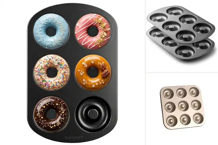 Detailed view of Best Stainless Steel Donut Pan