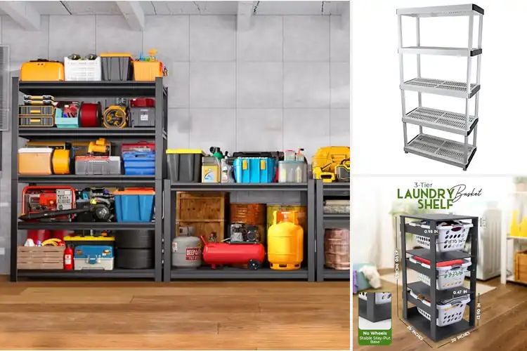 Detailed view of Best Tiered Shelving Systems