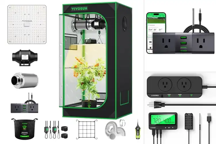 Detailed view of Best Timer Controlled Grow Tent