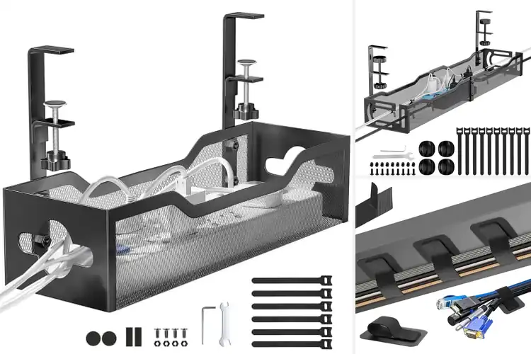 Detailed view of Best Under Desk Cable Management