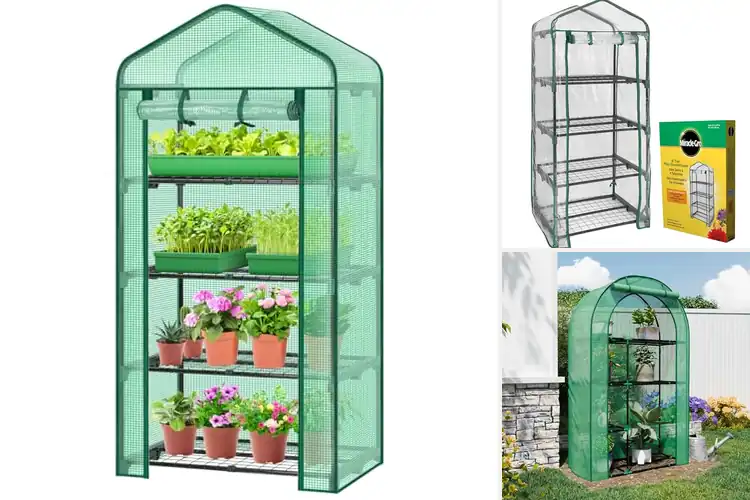 Detailed view of Best Vertical Indoor Greenhouse With Four Tiers