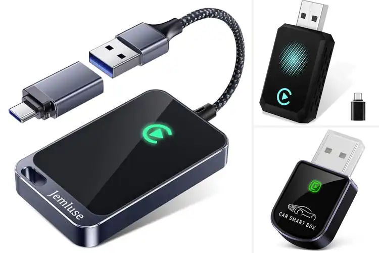 Detailed view of Best Wireless CarPlay Adapter