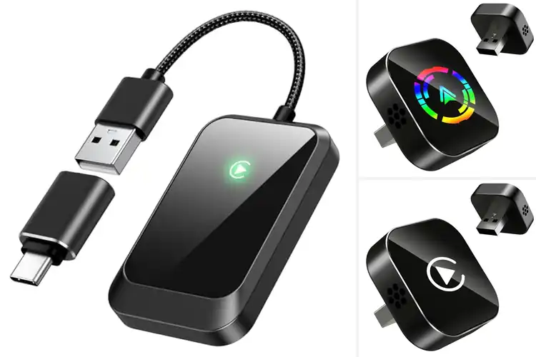 Detailed view of Best Wireless CarPlay With Extension Cable